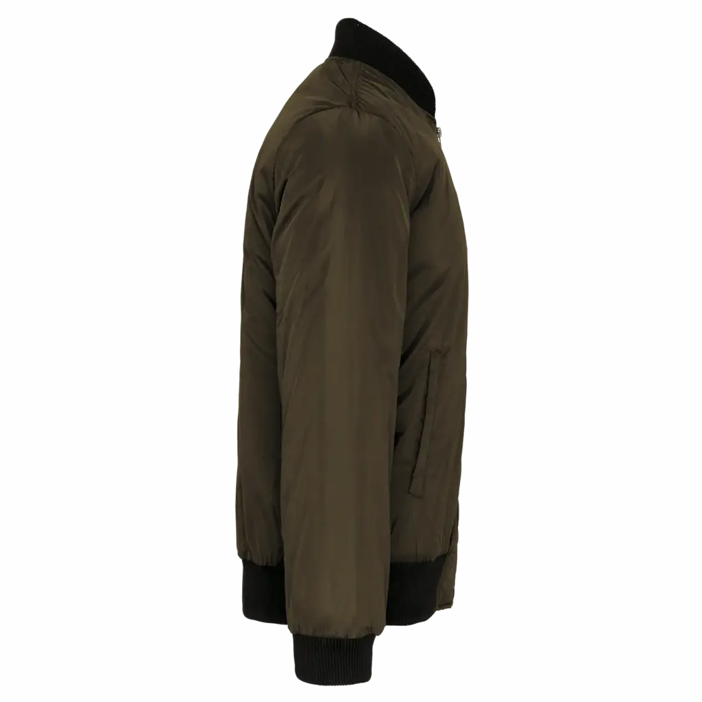 PS_K6122-S_DEEPKHAKI - Hidalgo-werbeartikel Heren bomberjack, deep khaki — productfoto 6