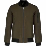 Men's Bomber Jacket K6122 Printable Padded Polyester S-3XL — product photo 7
