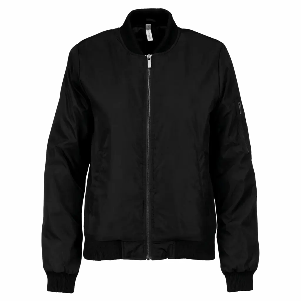 Women's Bomber Jacket K6123 Custom Padded Polyester XS-XXL — product photo 6