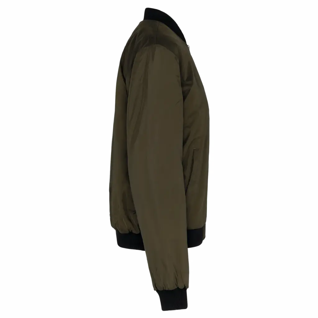 Dames bomberjack, deep khaki — productfoto 6
