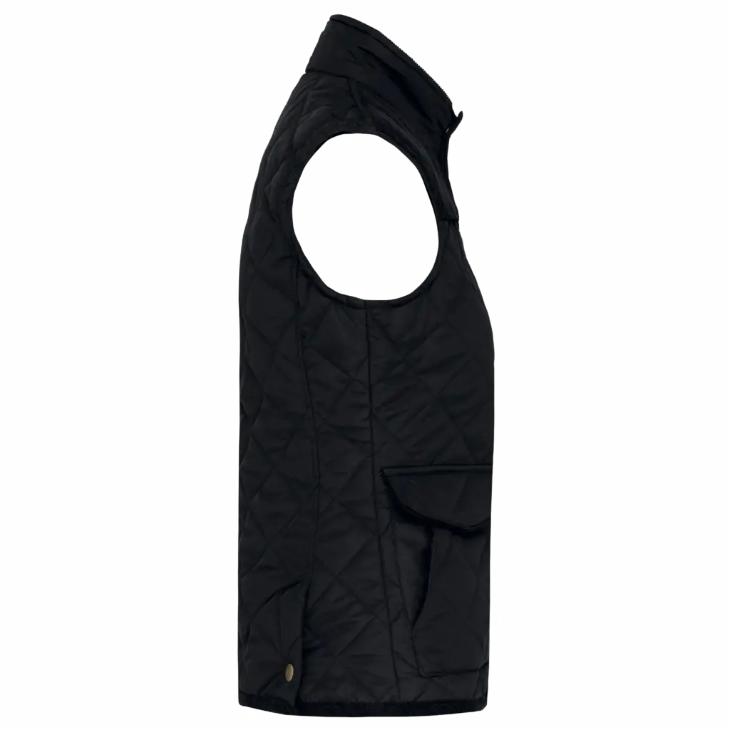 Gewatteerde damesbodywarmer, black