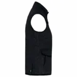 PS_K6125-S_BLACK - Hidalgo Gewatteerde damesbodywarmer, black