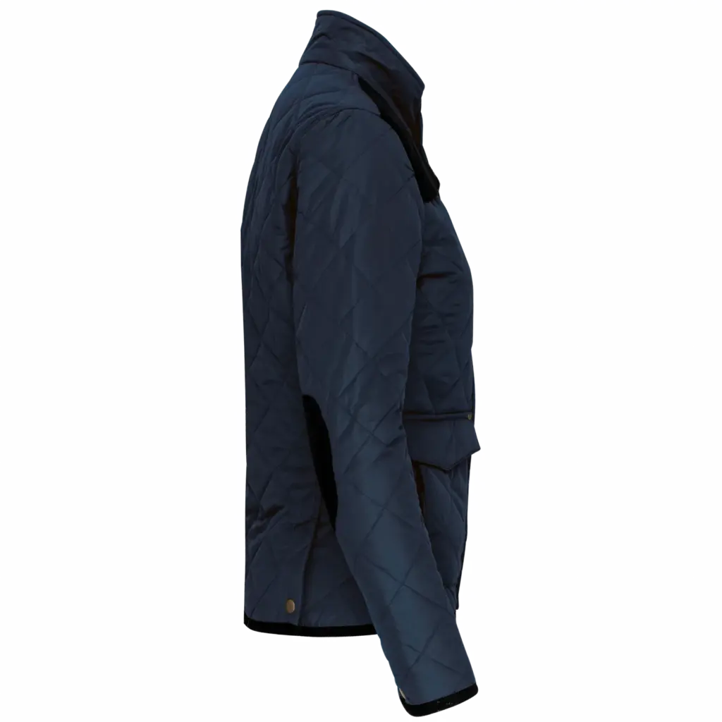 Gewatteerde herenjas, navy / black — productfoto 3