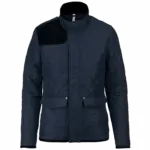 Gewatteerde damesjas, navy / black — productfoto 3