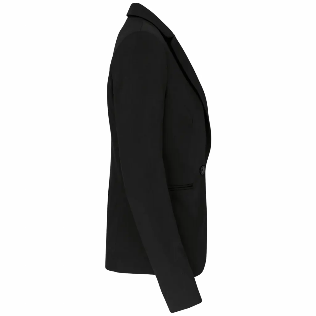 PS_K6131-S_BLACK - Hidalgo-werbeartikel Dames Colbert, black — productfoto 6