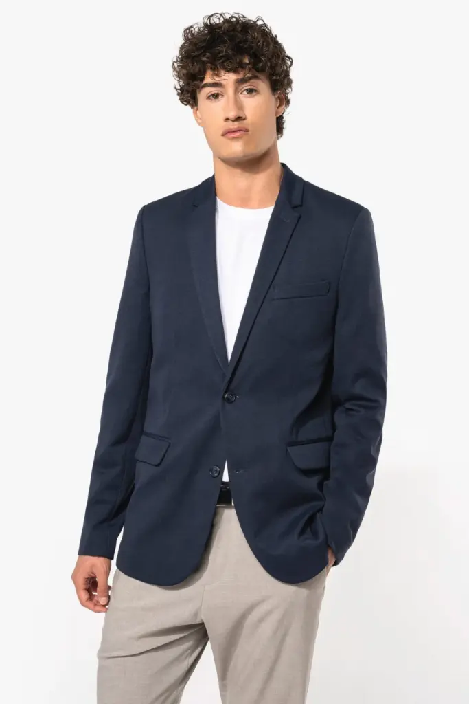 Tricot heren blazer