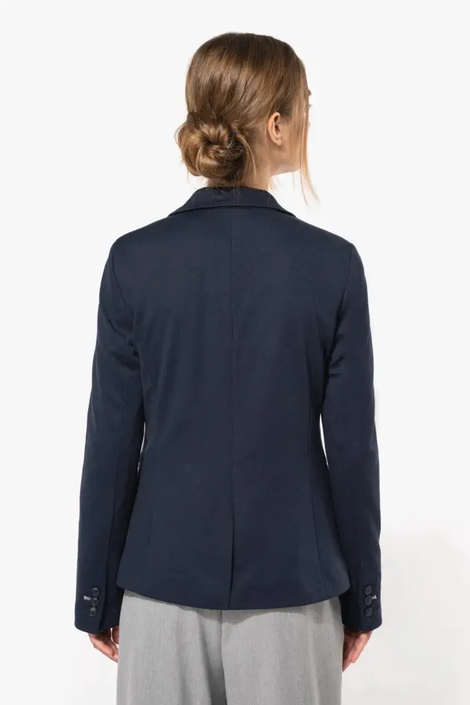 K6133-14_2026 - Hidalgo-werbeartikel Tricot dames blazer — productfoto 2