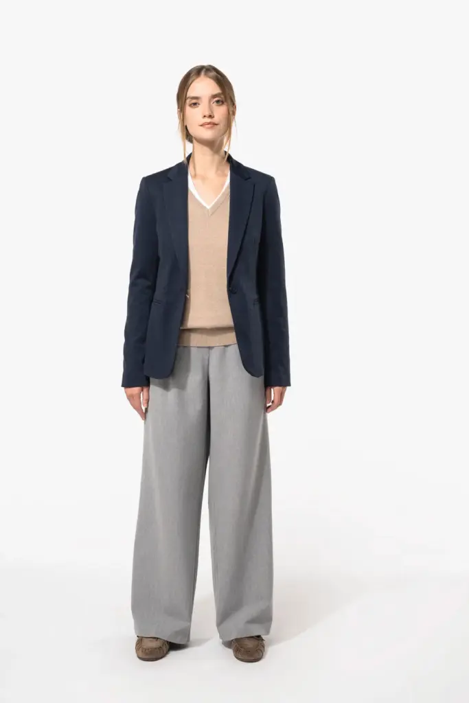 K6133-10_2026 - Hidalgo-werbeartikel Tricot dames blazer — productfoto 3