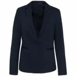Tricot dames blazer, night navy heather — productfoto 7