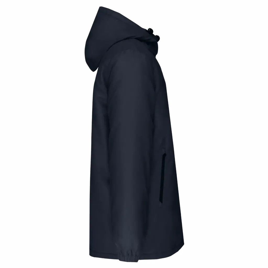 PS_K6152-S_NAVY - Hidalgo Unisex gerecyclede parka met capuchon, navy — productfoto 7