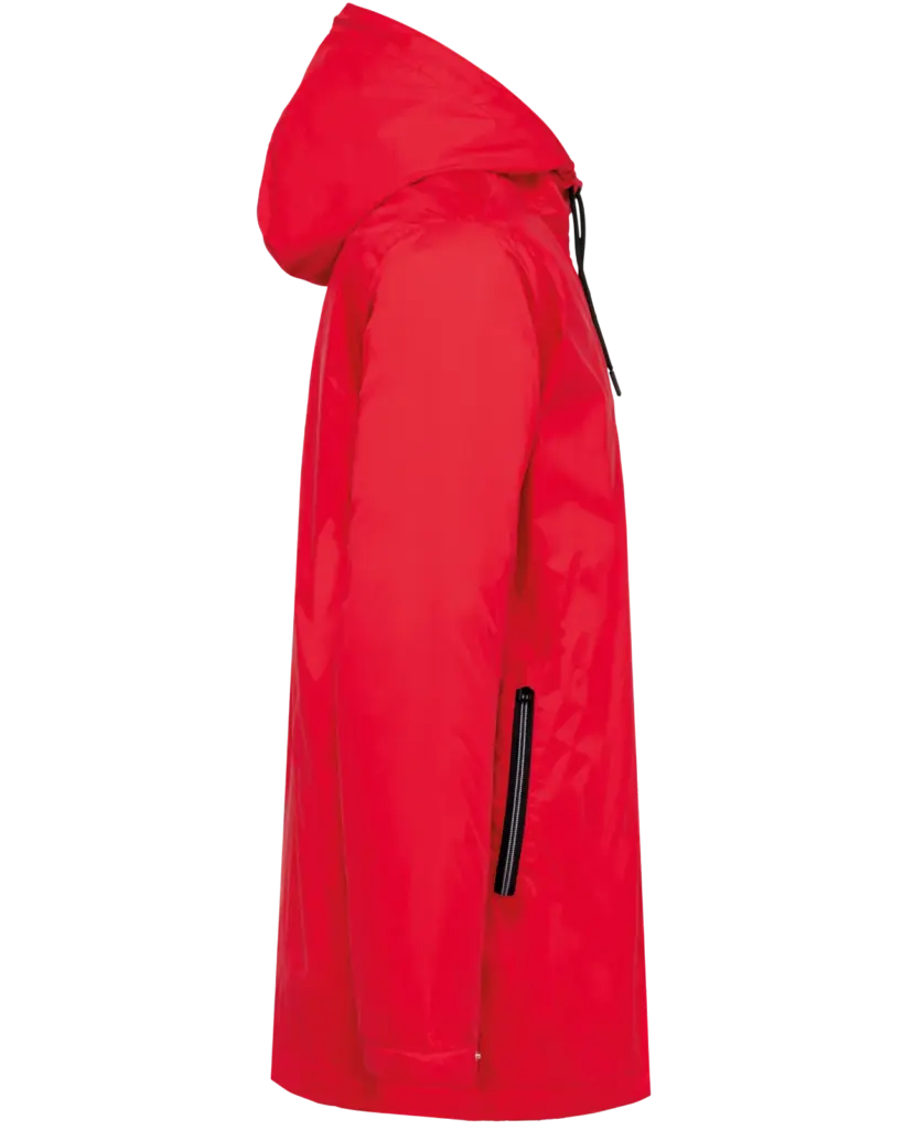 PS_K6153-S_RED - Hidalgo-werbeartikel Uniseks fleecejas met gevoerde capuchon — productfoto 7