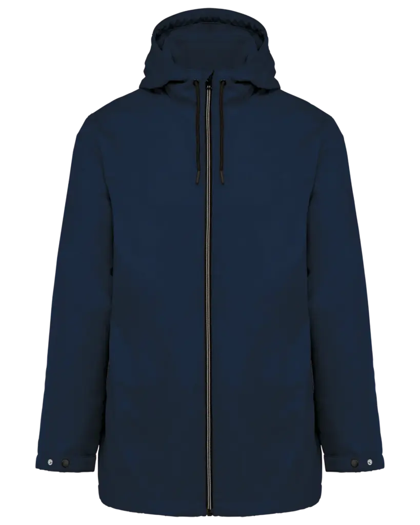 Custom Microfleece Jacket K6153 Unisex Padded Hood XS-4XL — product photo 7