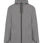 Custom Microfleece Jacket K6153 Unisex Padded Hood XS-4XL — product photo 9