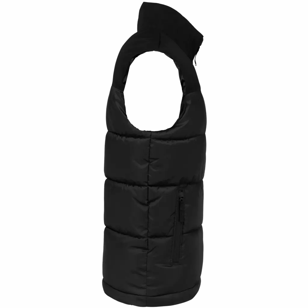 PS_K6162-S_BLACK - Hidalgo Tweekleurige gewatteerde bodywarmer uniseks, black — productfoto 5