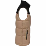 PS_K6162-S_WETSAND-BLACK - Hidalgo Tweekleurige gewatteerde bodywarmer uniseks, wet sand / black — productfoto 7