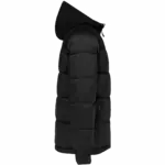 Uniseks Tweekleurige gewatteerde donsjack, black — productfoto 5