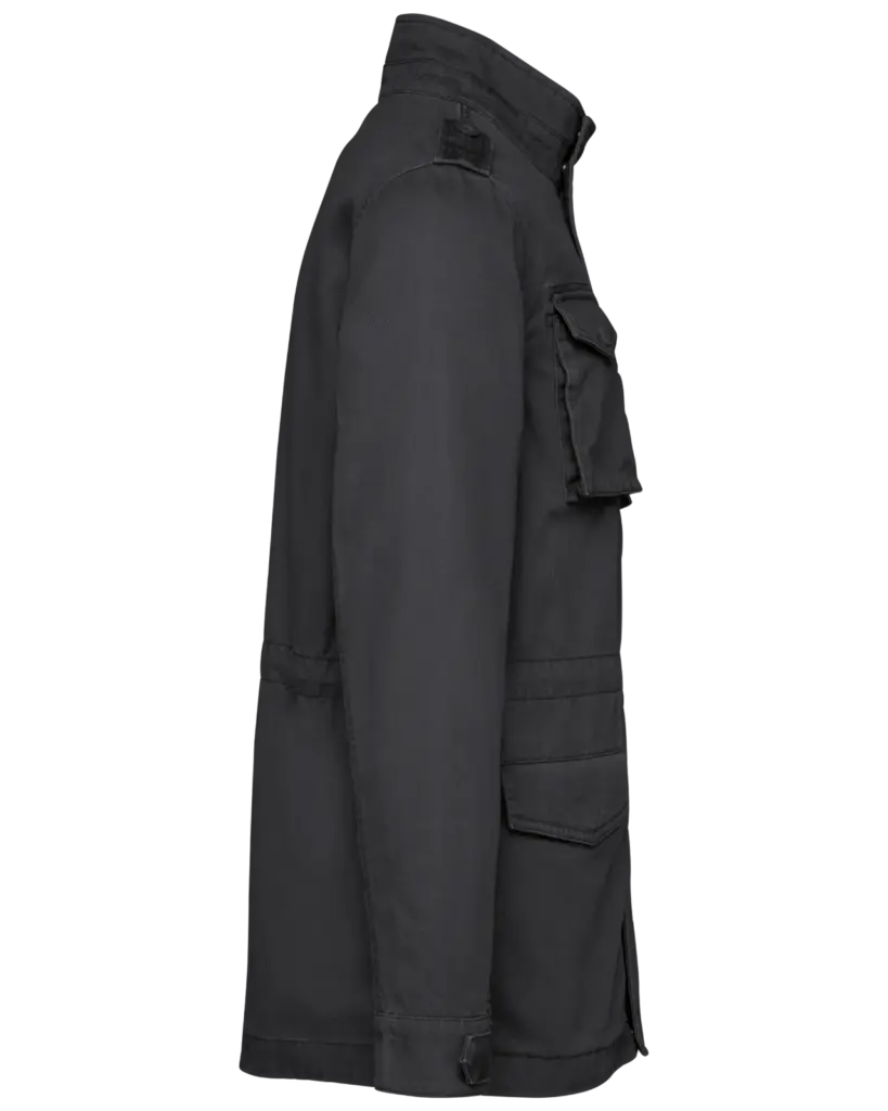Heren Safarijasje, washed black — productfoto 5