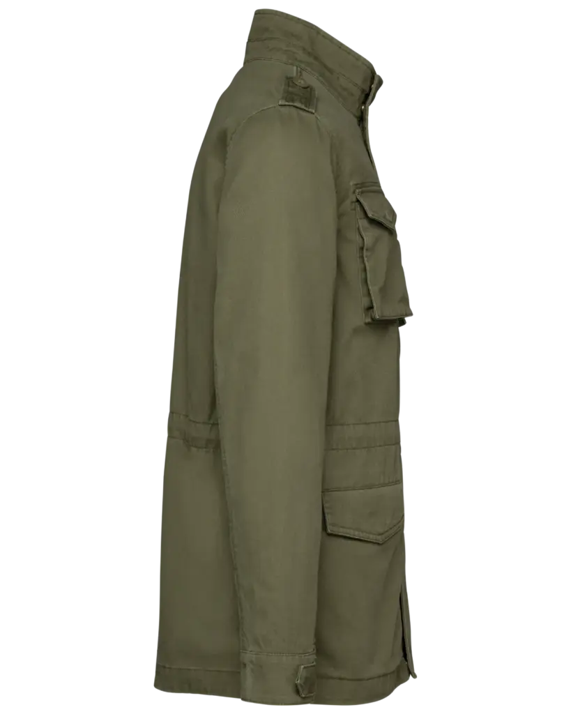 Heren Safarijasje, washed light khaki — productfoto 6