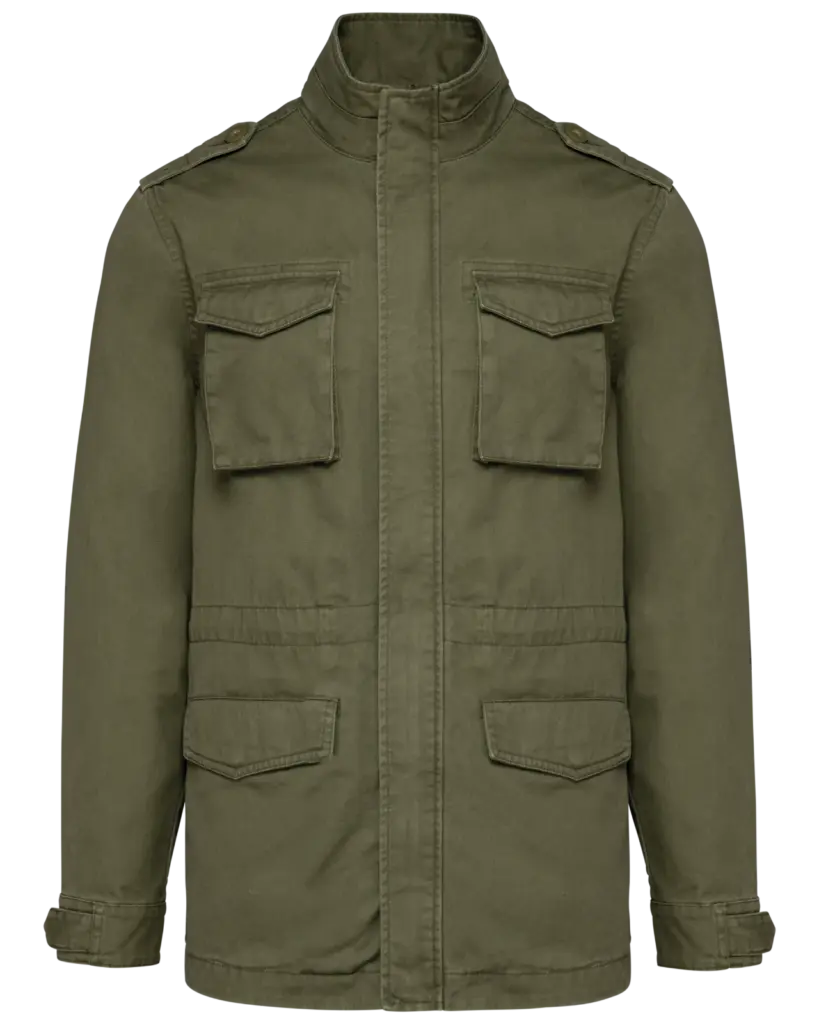 Men's Safari Jacket K6164 Printed Cotton Twill S-3XL — product photo 7