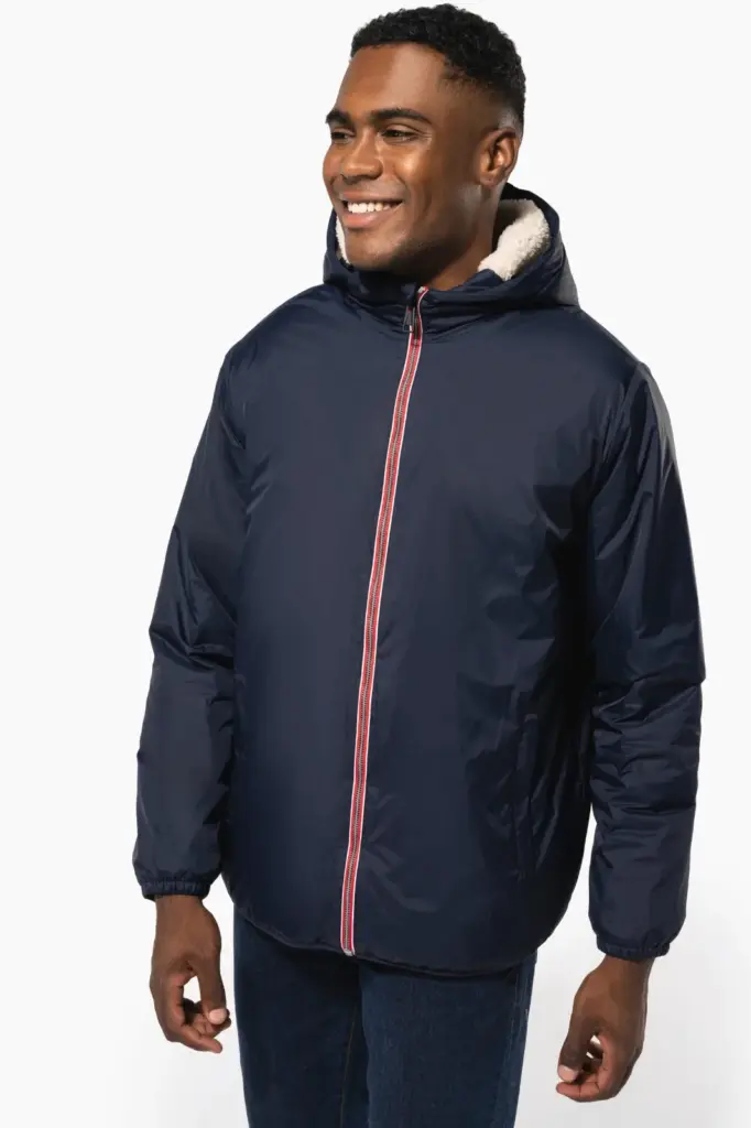 Uniseks jasje met sherpavoering — productfoto 2