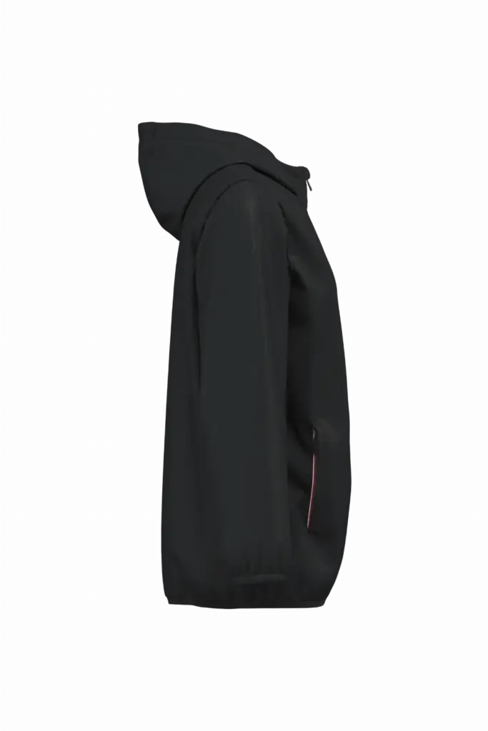 Uniseks jasje met sherpavoering, black — productfoto 5