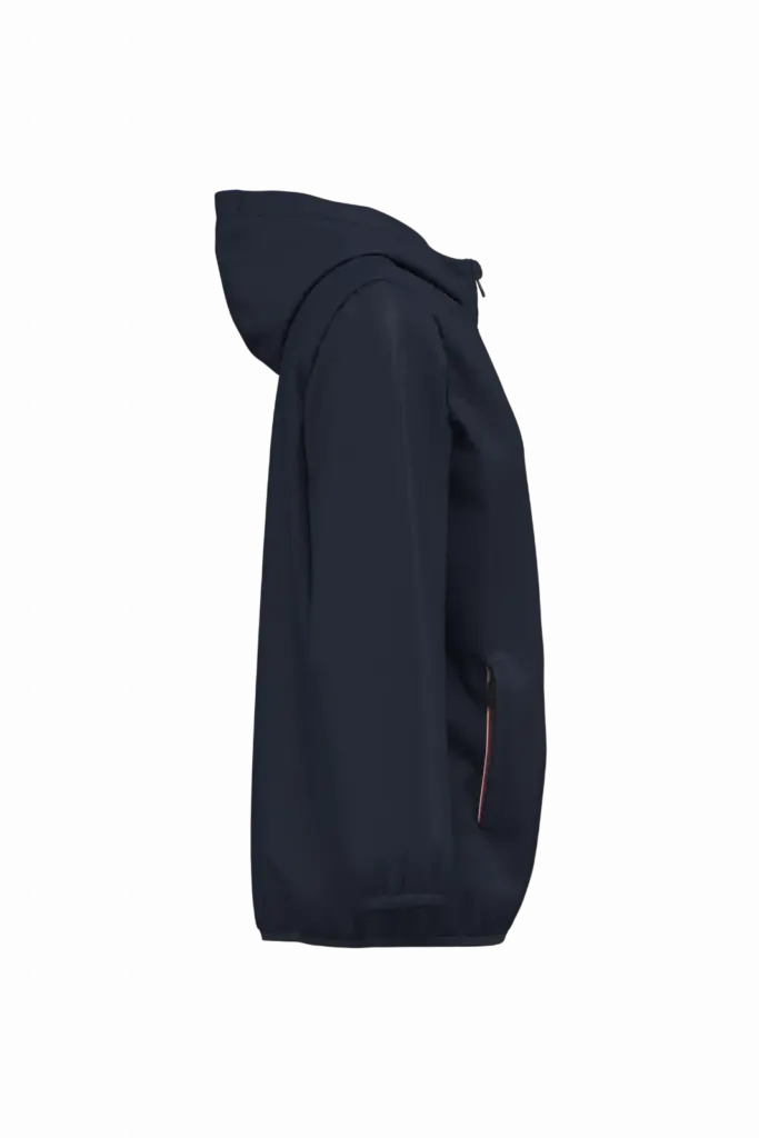 Uniseks jasje met sherpavoering, navy — productfoto 7