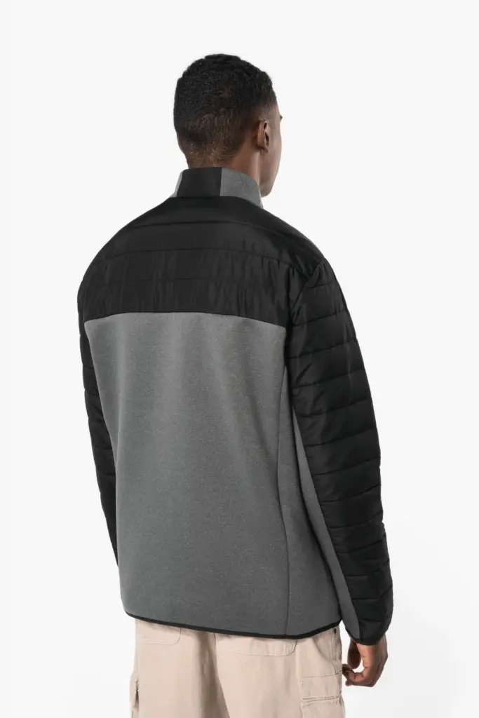 K6171-5_2026 - Hidalgo-werbeartikel Herenjack van twee stoffen — productfoto 2