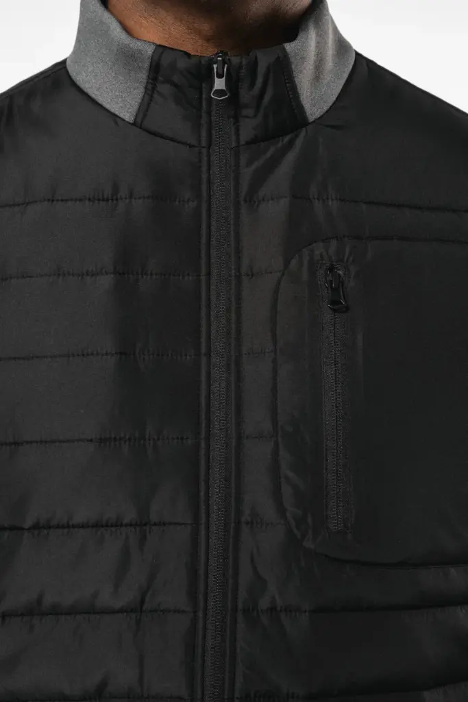 K6171-9_2026 - Hidalgo-werbeartikel Herenjack van twee stoffen — productfoto 3