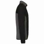 Herenjack van twee stoffen, black / dark grey heather — productfoto 5