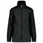 Gevoerd windjack heren, black — productfoto 6