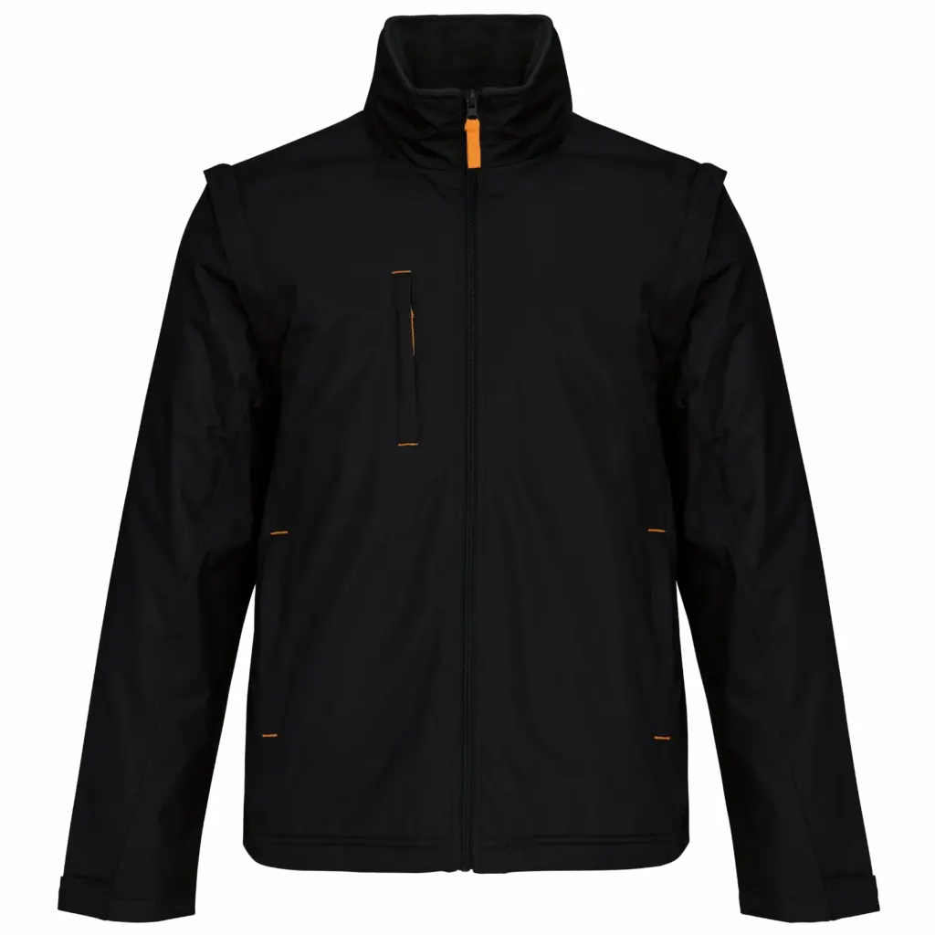 Custom K639 Men's Jacket Detachable Sleeves Fleece S-3XL — product photo 6