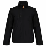 Herenjack met afneembare mouwen, black / orange — productfoto 6