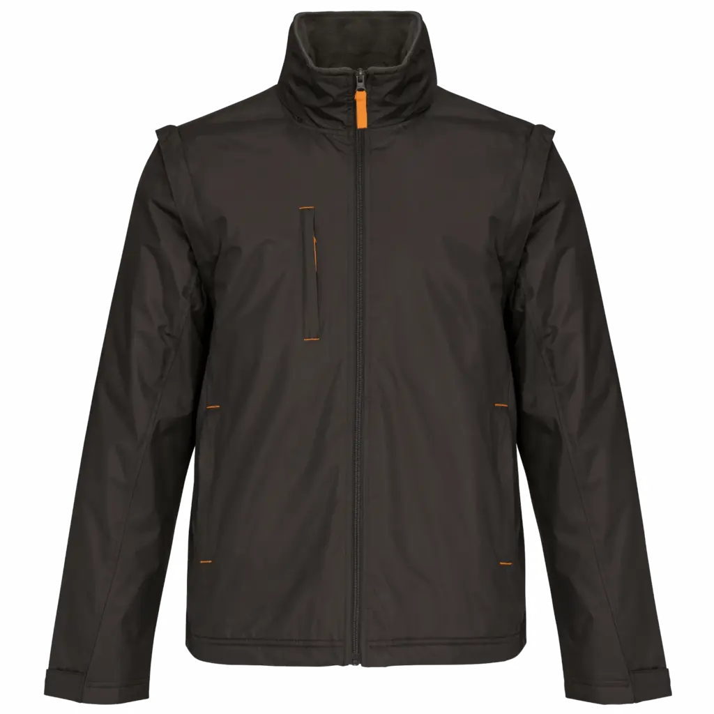 Custom K639 Men's Jacket Detachable Sleeves Fleece S-3XL — product photo 7