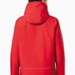 Gewatteerde softshell herenparka met capuchon — productfoto 2