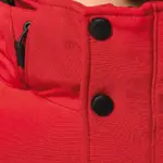 Gewatteerde softshell herenparka met capuchon — productfoto 4