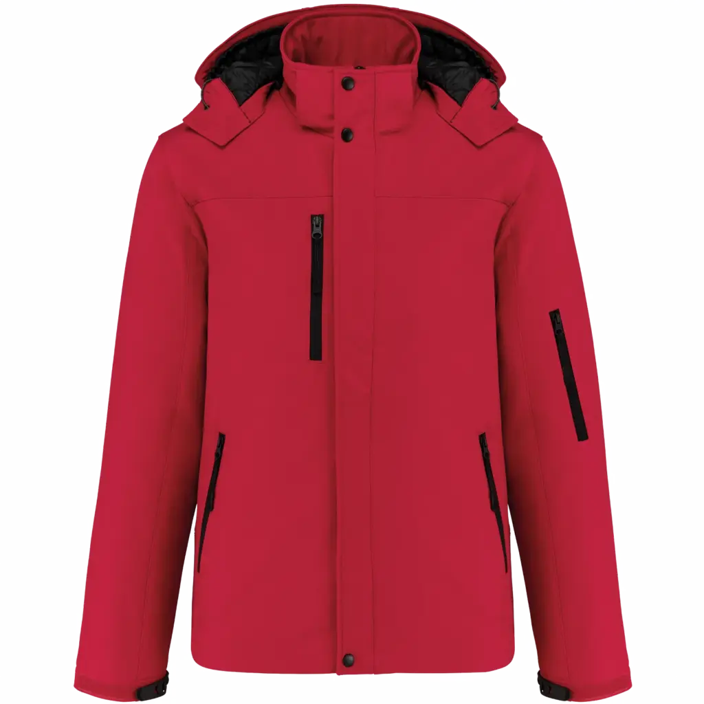 Softshell-Parka Herren K650 bedrucken wasserdicht warm S-4XL — Produktfoto 9