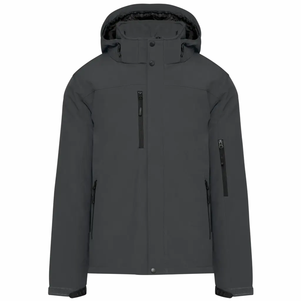 Softshell-Parka Herren K650 bedrucken wasserdicht warm S-4XL — Produktfoto 10