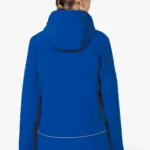 Gewatteerde softshell damesparka met capuchon — productfoto 2