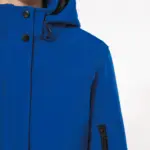 Gewatteerde softshell damesparka met capuchon — productfoto 3