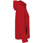Gewatteerde softshell damesparka met capuchon — productfoto 8