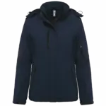 Softshell Parka Damen K651 bedrucken wattiert XS-XXL — Produktfoto 8