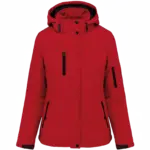 Softshell Parka Damen K651 bedrucken wattiert XS-XXL — Produktfoto 9