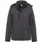 Softshell Parka Damen K651 bedrucken wattiert XS-XXL — Produktfoto 10