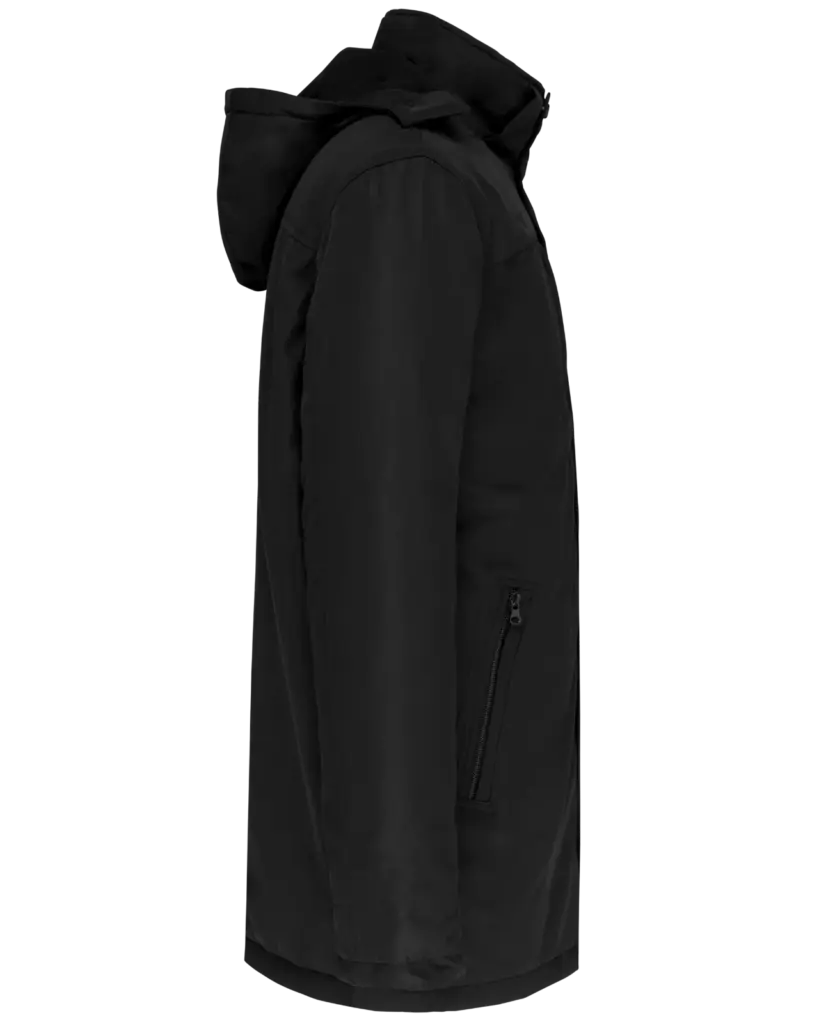 PS_K656-S_BLACK - Hidalgo Parka met afneembare capuchon, black — productfoto 5