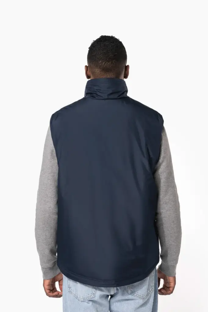 K659-11_2026 - Hidalgo Met fleece gevoerde bodywarmer heren — productfoto 2