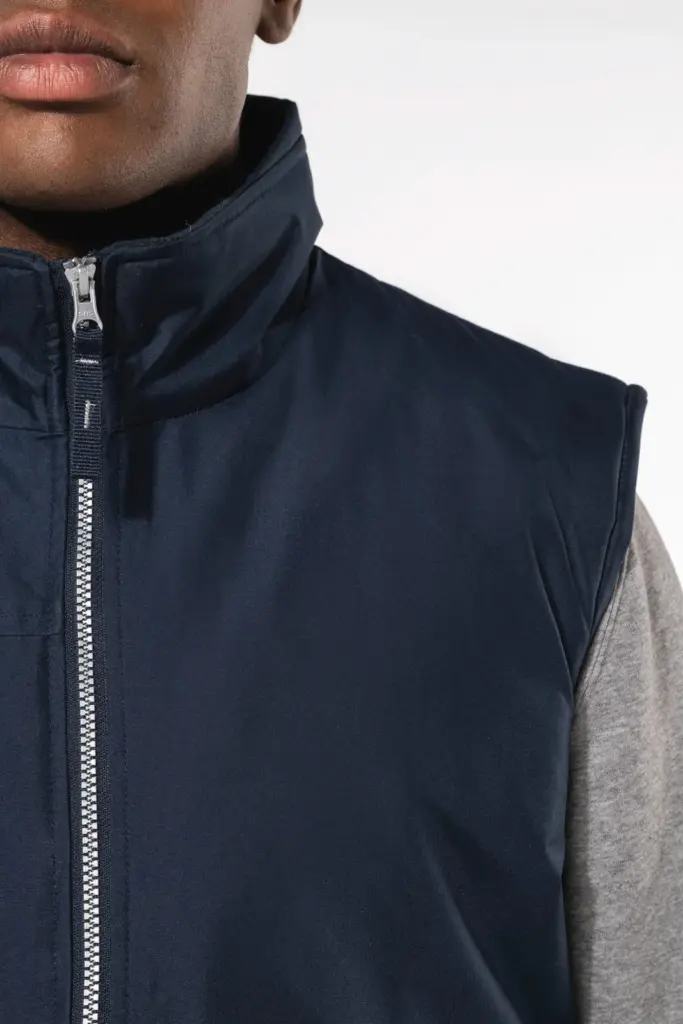 K659-9_2026 - Hidalgo Met fleece gevoerde bodywarmer heren — productfoto 3