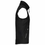 Met fleece gevoerde bodywarmer heren, black — productfoto 5