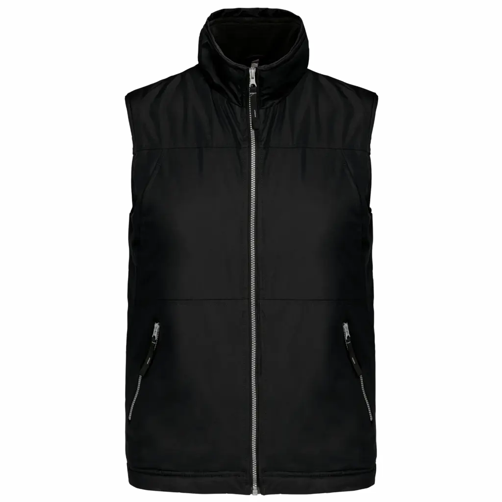 Bodywarmer Herren K659 bedrucken Winddicht Fleece S-3XL — Produktfoto 6