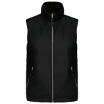 Met fleece gevoerde bodywarmer heren, black — productfoto 6