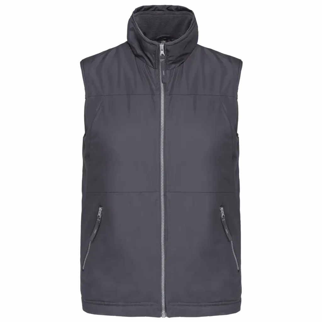 Bodywarmer Herren K659 bedrucken Winddicht Fleece S-3XL — Produktfoto 7